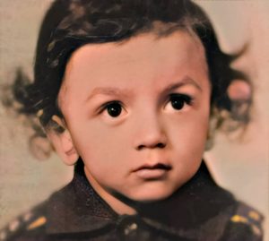 Faiq Ağayev, uşaqlıq foto