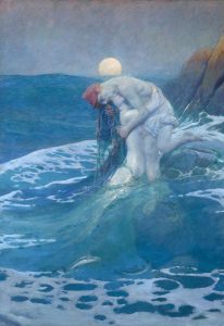 The Mermaid ("Su pərisi") 1910, Howard Pyle