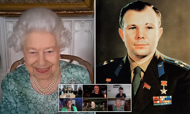 Yuri Qaqarin və kraliça